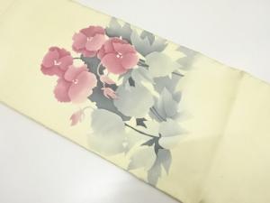 アンティーク　花模様袋帯（材料）